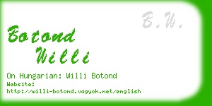 botond willi business card